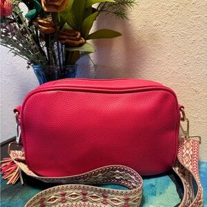 Stylish Pink Crossbody Bag